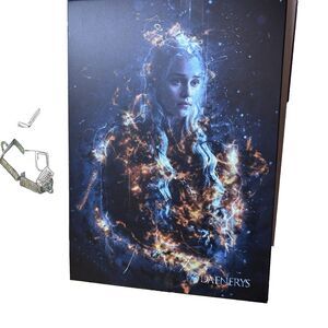 Daenerys Targaryen Displate Metal Poster Game of Thrones Wall Art Fantasy Decor